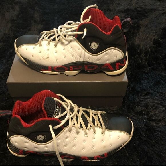 JORDAN jumpman team 2 Chicago home mid top shoes sneakers men’s 12 - Picture 7 of 7